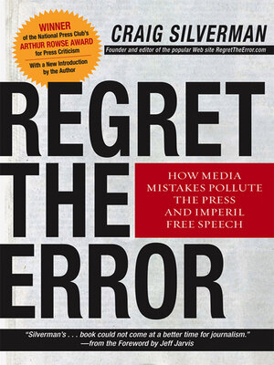cover image of Regret the Error
